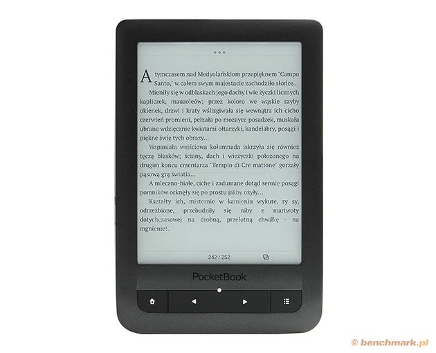 Ekran PocketBook Touch Lux