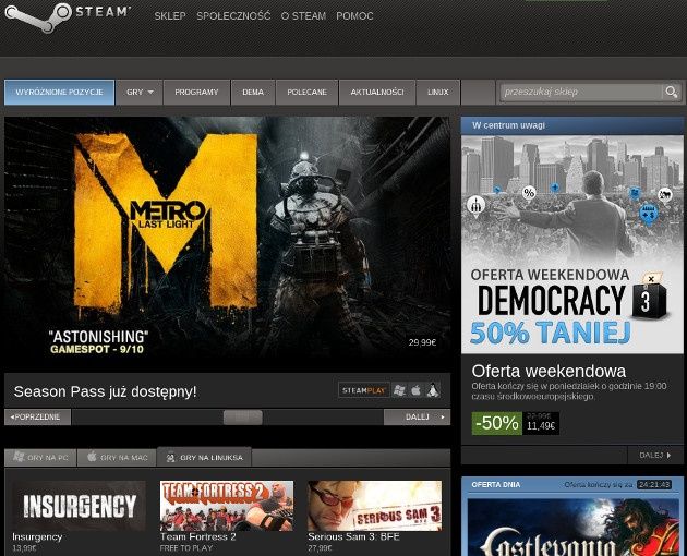 steam valve sklep odsprzedaż gier