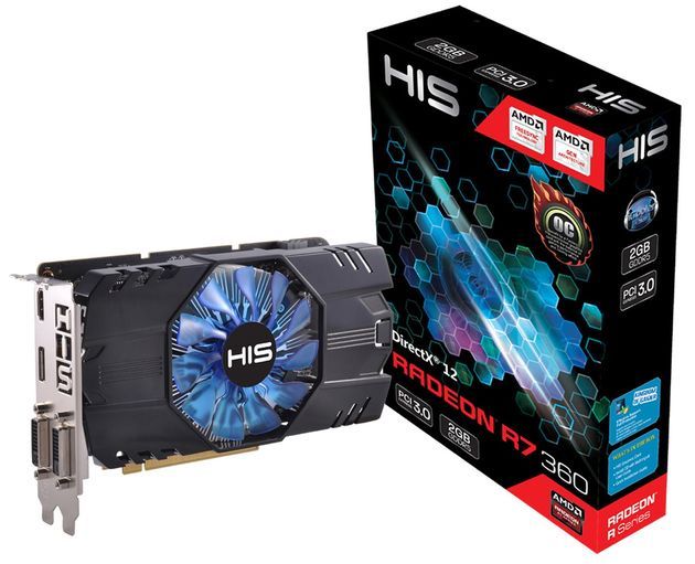 HIS Radeon R7 360 iCooler 2 OC karta graficzna