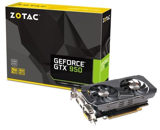 Zotac GeForce GTX 950 OC karta graficzna