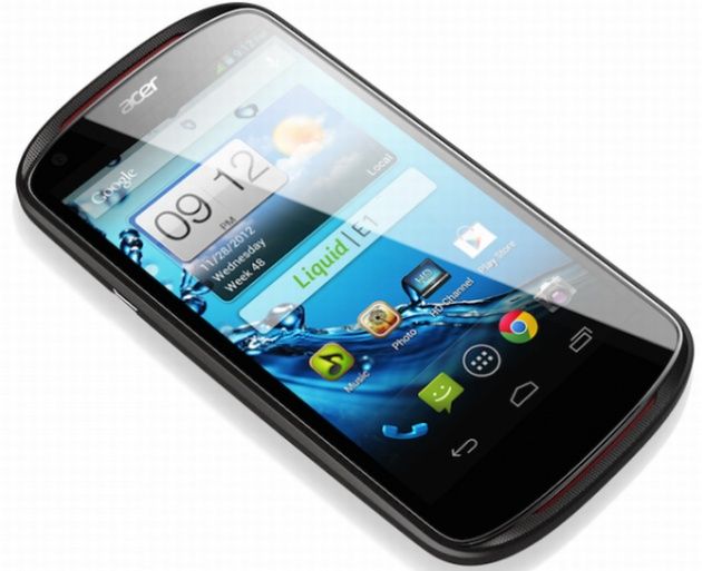 Acer Liquid E1 smartfon