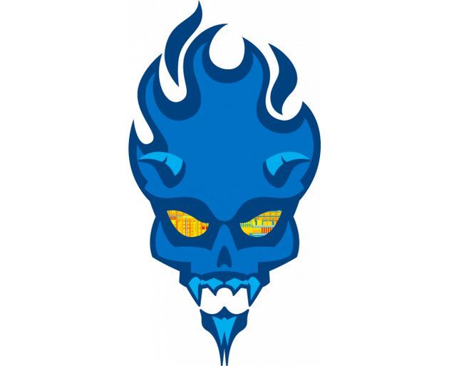Intel Skull logo