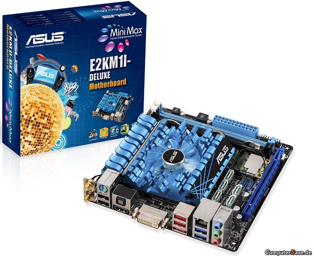 ASUS E2KM1-I Deluxe płyta główna zdjęcie opakowanie