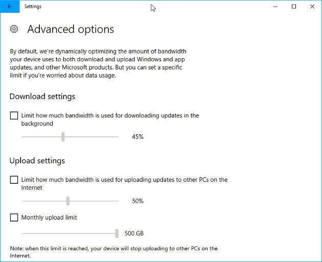 Windows 10 prędkość aktualizacji