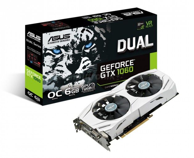 ASUS GeForce GTX 1060 Dual OC karta graficzna