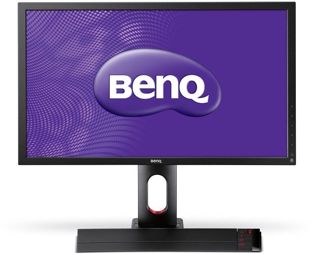 benq xl2720t wygląd przód ekran