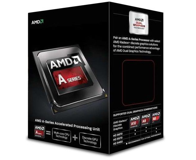 AMD APU Richland procesor zdjęcie opakowanie