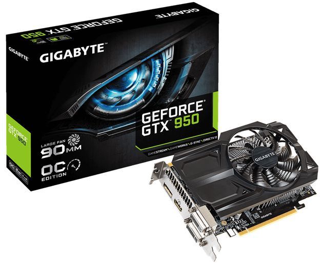 Gigabyte GeForce GTX 950 OC karta graficzna