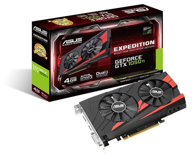 ASUS GeForce GTX 1050 Ti Expedition karta graficzna