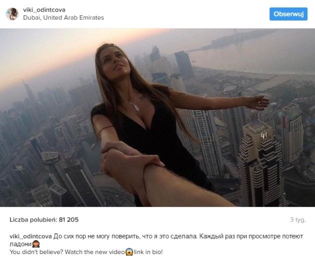 Modelka Instagram