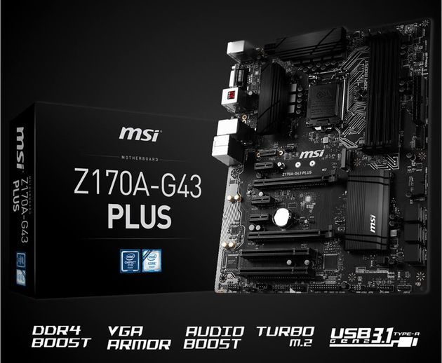 MSI Z170A-G43 PLUS płyta główna