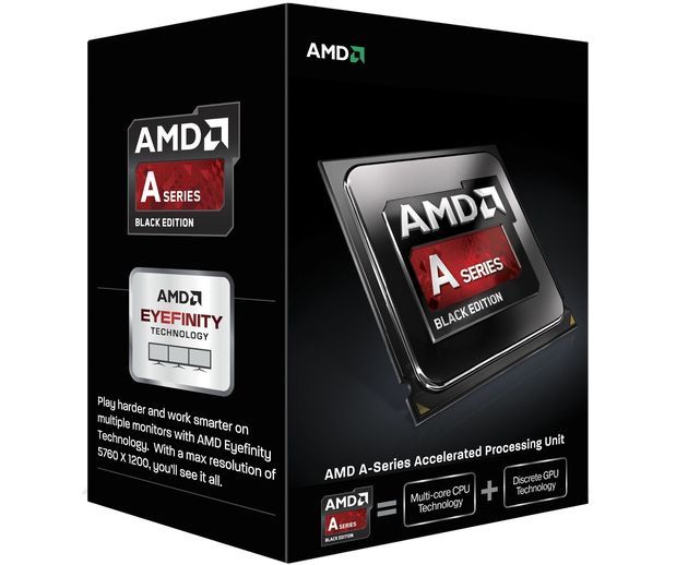 AMD A10 APU Richland procesor opakowanie zdjęcie