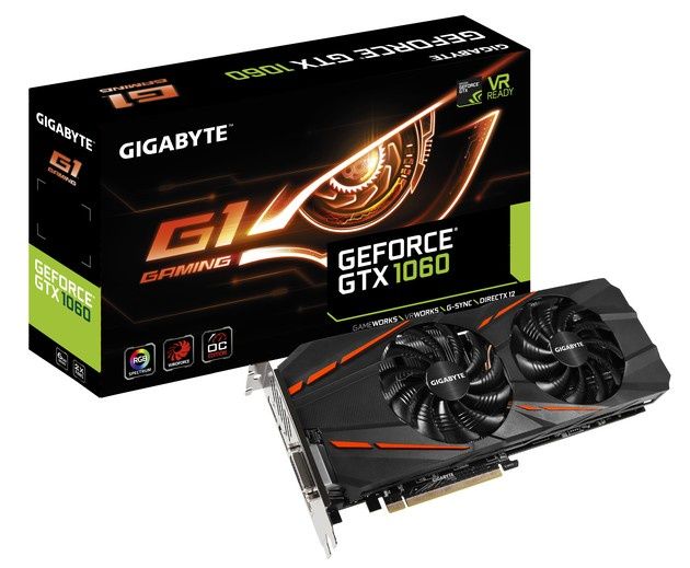 Gigabyte GeForce GTX 1060 G1 Gaming karta graficzna