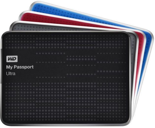wd my passport ultra dyski wygląd kolory