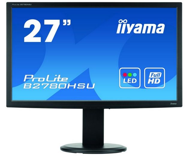 iiyama B2780HSU monitor wygląd
