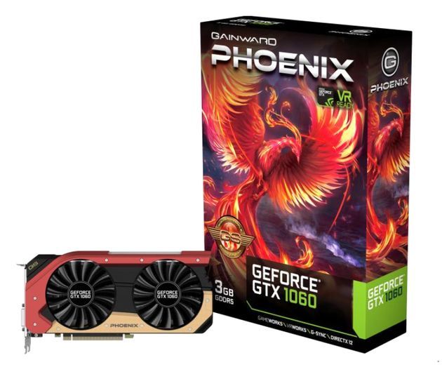 Gainward GeForce GTX 1060 3GB Phoenix GS karta graficzna