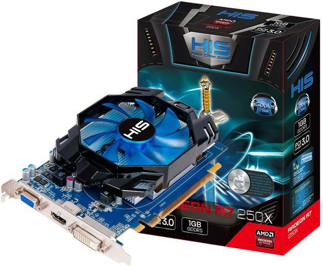 HIS R7 250X iCooler karta graficzna zdjęcie