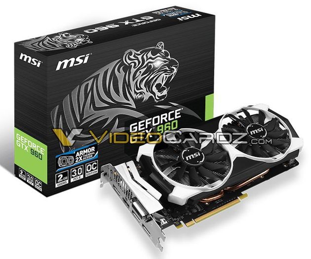 MSI GeForce GTX 960 karta graficzna
