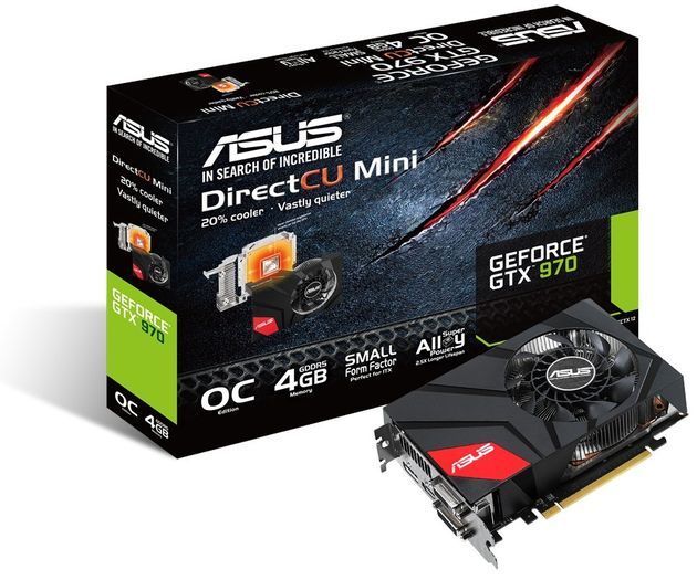 ASUS GeForce GTX 970 DirectCU Mini OC karta graficzna