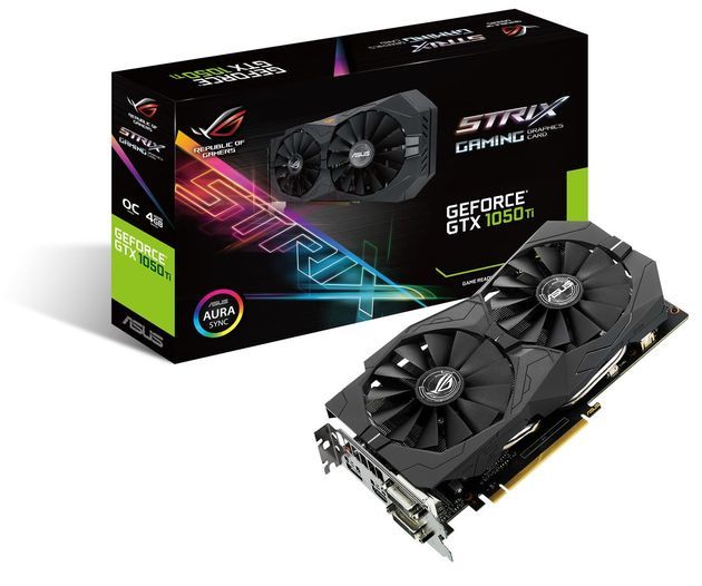 ASUS GeForce GTX 1050 Ti Strix OC karta graficzna