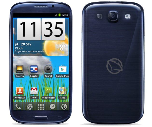 Manta Duo Galactic MS4701 smartfon wygląd