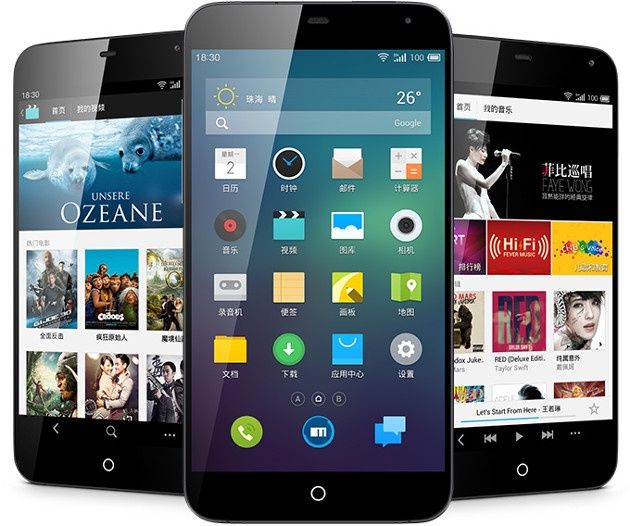 meizu mx3 smartfon wygląd premiera