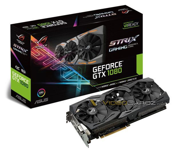 ASUS ROG Strix GTX 1080 karta graficzna