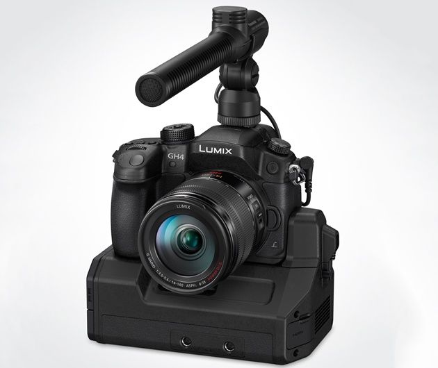 Panasonic GH4 mikrofon