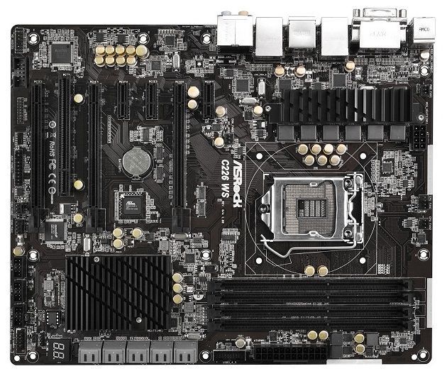 ASRock C226 WS płyta główna zdjęcie