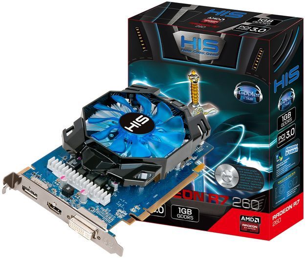 HIS R7 260 iCooler karta graficzna zdjęcie opakowanie