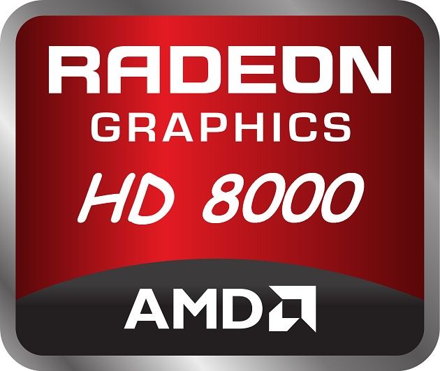 AMD Radeon HD 8000 karty graficnze nieoficjalne logo