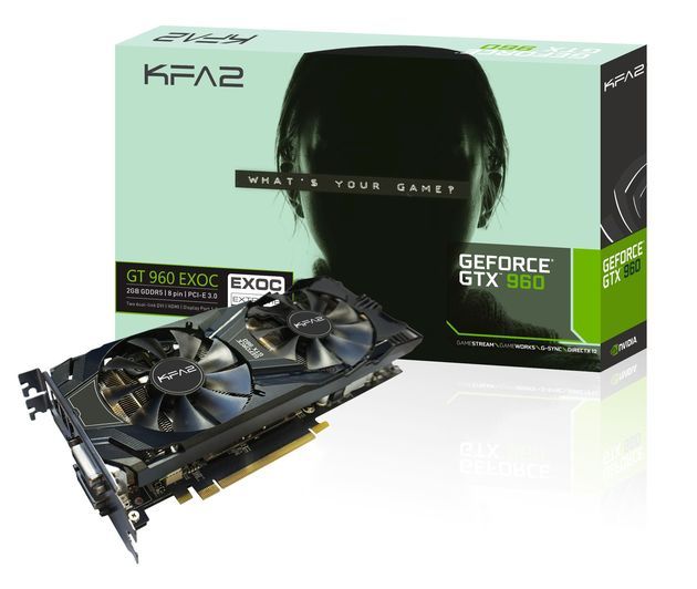 KFA2 GeForce GTX 960 EXOC karta graficzna