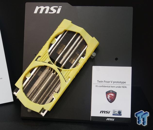 MSI Twin Frozr V chłodzenie karty graficznej
