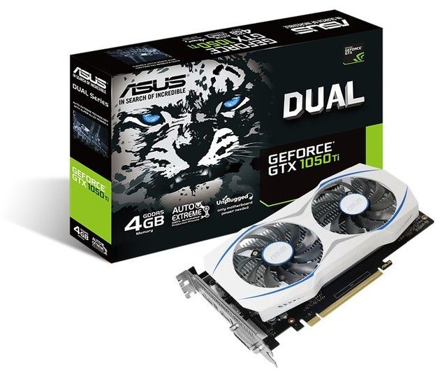ASUS GeForce GTX 1050 Ti Dual karta graficzna