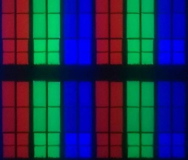 Samsung 65NU7172 - struktura subpixeli
