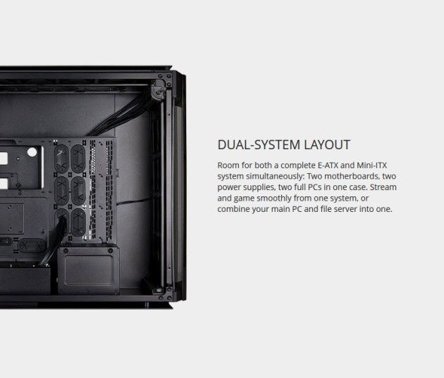 Corsair 1000D obudowa dual