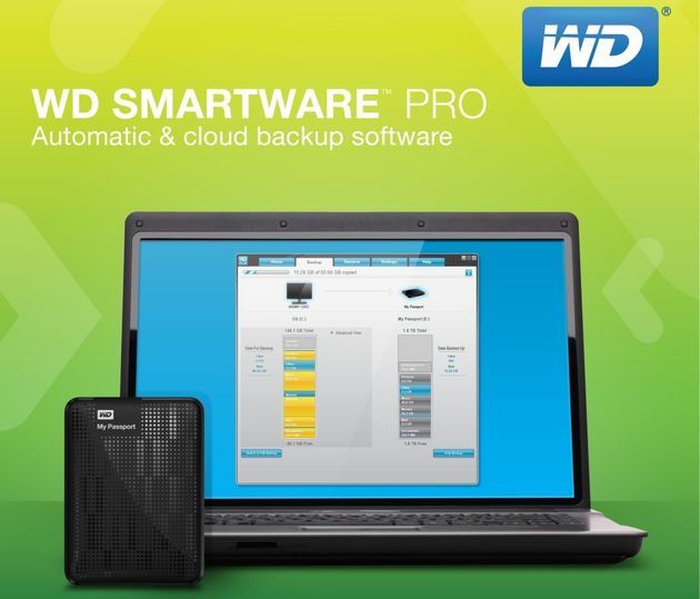 WD SmartWare Pro aplikacja grafika