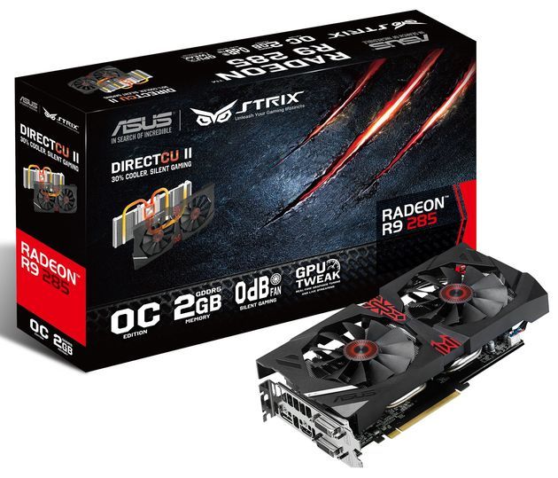 ASUS STRIX Radeon R9 285 OC karta graficzna