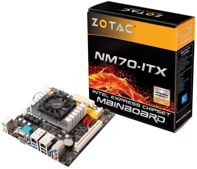 Zotac NM70-ITX płyta główna zdjęcie opakowanie