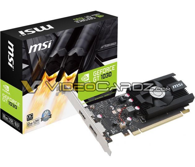 MSI GeForce GT 1030