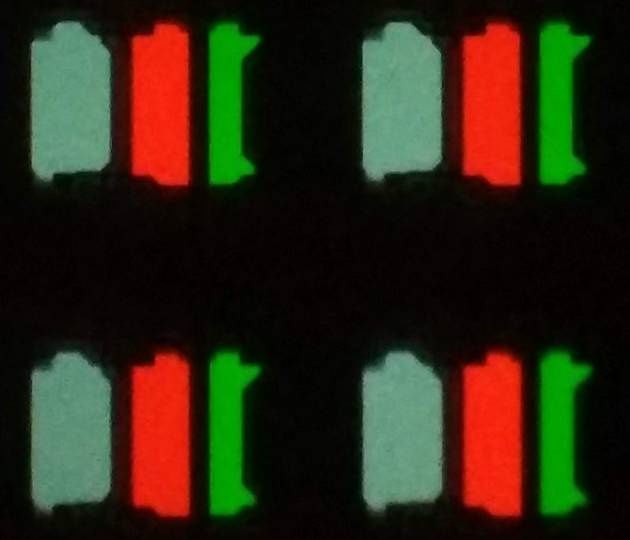 struktura subpixeli