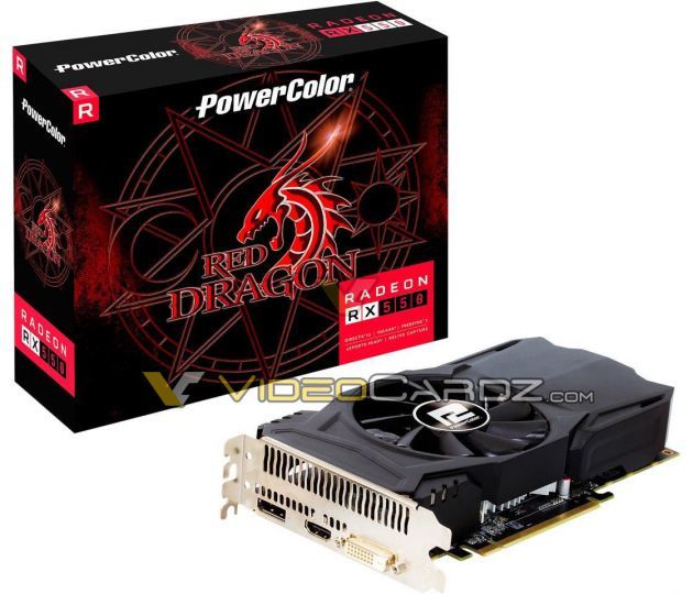 PowerColor Radeon RX 550 Red Dragon