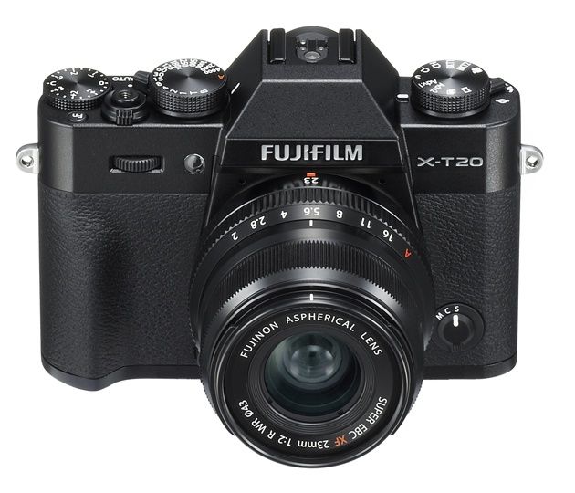 Fujifilm X-T20 widok góra przód