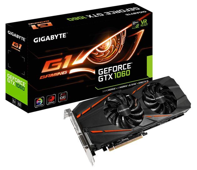 Gigabyte GeForce GTX 1060 G1 Gaming 3G karta graficzna