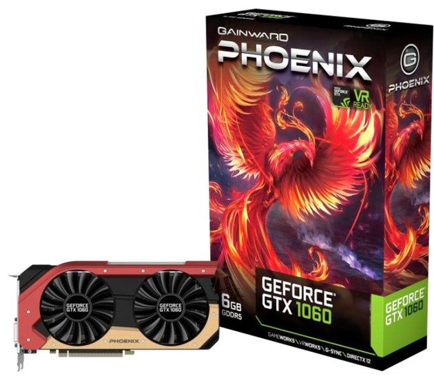 Gainward GeForce GTX 1060 Phoenix karta graficzna