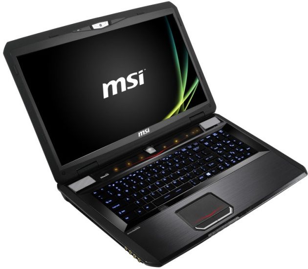 MSI GT70 mobilna stacja robocza widok