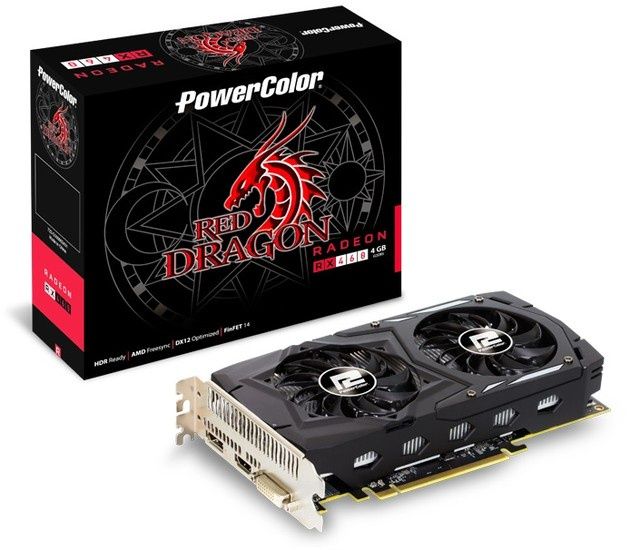 PowerColor Radeon RX 460 Red Dragon 4G karta graficzna