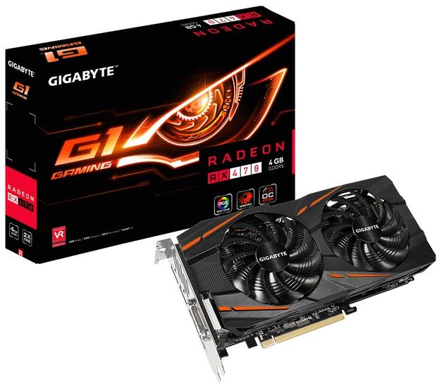 Gigabyte Radeon RX 470 G1 Gaming 4G karta graficzna
