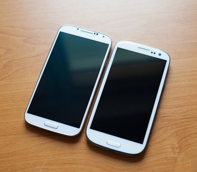 Samsung Galaxy S 4 porównanie z Samsung Galaxy S 3