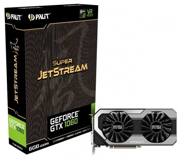 Palit GeForce GTX 1060 Super JetStream karta graficzna